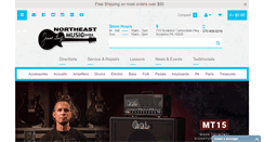 Desktop Screenshot of nemusiccenter.com